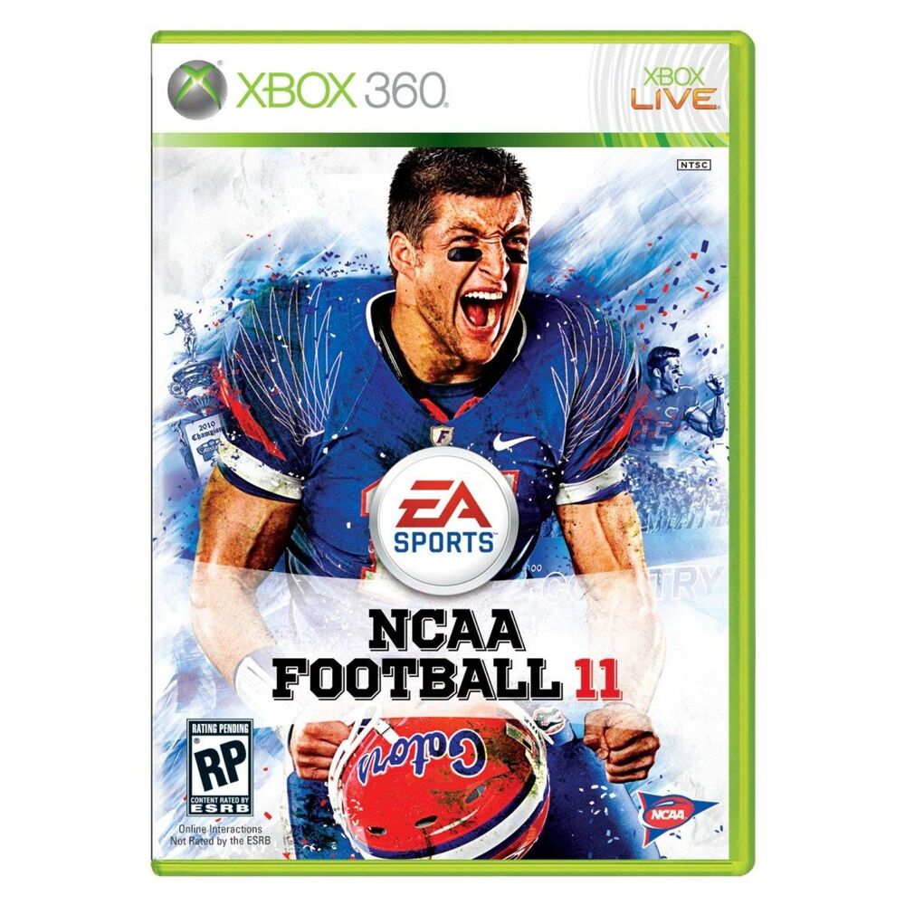NCAA Football 11 (Microsoft Xbox 360, 2010) Complete W/ Manual Tim Tebow -Tested